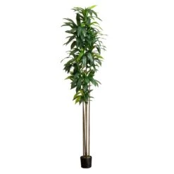 10-ft Artificial Dracaena Tree With Real Touch Leaves -Eds Plant Shop 10 artificial dracaena tree with real touch leaves 589087