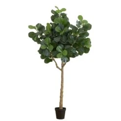 10-ft Artificial Fiddle Leaf Fig Tree -Eds Plant Shop 10 artificial fiddle leaf fig tree 868689