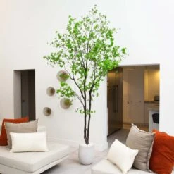 10-ft Artificial Minimalist Enkianthus Tree -Eds Plant Shop 10 artificial minimalist enkianthus tree 925780