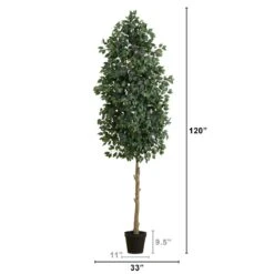 10-ft Faux Ficus Tree | Lifelike Indoor Tree – Ed's Plant Shop -Eds Plant Shop 10 faux ficus tree lifelike indoor tree eds plant shop 582138