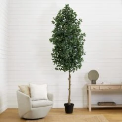 10-ft Faux Ficus Tree | Lifelike Indoor Tree – Ed's Plant Shop -Eds Plant Shop 10 faux ficus tree lifelike indoor tree eds plant shop 709188