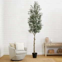 10-ft Faux Olive Tree | Mediterranean-Inspired Decor – Ed's Plant Shop -Eds Plant Shop 10 faux olive tree mediterranean inspired decor eds plant shop 961469