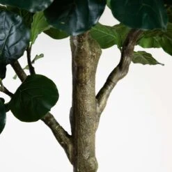13-ft Faux Fiddle Leaf Fig Tree | Lifelike Indoor Tree -Eds Plant Shop 13 faux fiddle leaf fig tree lifelike indoor tree 453974