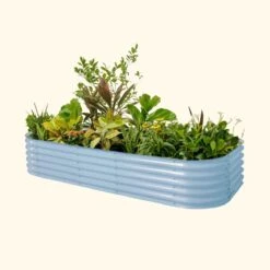 17" Tall 10 In 1 Jumbo Modular Metal Raised Garden Bed Kit 37 17" Tall 10 In 1 Jumbo Modular Metal Raised Garden Bed Kit -Eds Plant Shop 17 tall 10 in 1 jumbo modular metal raised garden bed kit 486152
