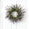 18-in Lavender Wreath | Elegant Home Décor -Eds Plant Shop 18 lavender wreath elegant home decor 456106