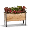 18" X 48" Cedar Raised Garden Bed – 30" Tall | Deep Elevated Planter Box -Eds Plant Shop 18 x 48 raised garden bed 30 tall 833084