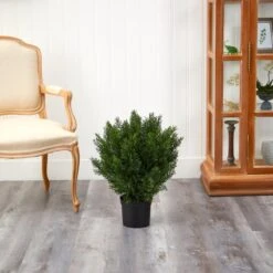 2-ft Artificial Cedar Bush (Indoor/Outdoor) -Eds Plant Shop 2 artificial cedar bush indooroutdoor 836461