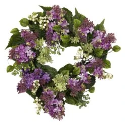 20-in Hanel Lilac Wreath | Spring-Inspired Floral Décor -Eds Plant Shop 20 hanel lilac wreath spring inspired floral decor 637817