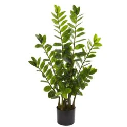 3-ft Zamioculcas Artificial ZZ Plant – Lifelike Indoor Décor