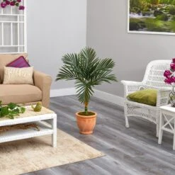 3.5-ft Golden Cane Artificial Palm Tree -Eds Plant Shop 35 golden cane artificial palm tree eds plant shop 900018