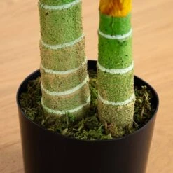 4-ft Double Stalk Golden Cane Artificial Palm Tree -Eds Plant Shop 4 double stalk golden cane artificial palm tree 433866