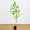 5-ft Artificial Minimalist Enkianthus Tree -Eds Plant Shop 5 artificial minimalist enkianthus tree 771196