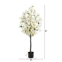 5-ft Bougainvillea Artificial Tree | Vibrant & Lifelike Floral Décor -Eds Plant Shop 5 bougainvillea artificial tree vibrant lifelike floral decor 510220