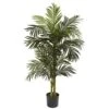 5-ft Golden Cane Palm Tree – Realistic Tropical Artificial Plant