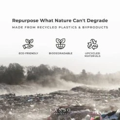 7” Upcycled Plant Pot & Saucer – Natural Texture, Eco-Friendly Design -Eds Plant Shop 7 upcycled plant pot saucer natural texture eco friendly design 901112