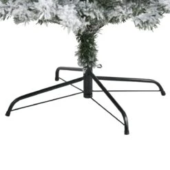 8-ft Flocked Rock Springs Spruce Artificial Christmas Tree -Eds Plant Shop 8 flocked rock springs spruce artificial christmas tree 553657