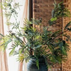Artificial Faux Acacia Plant Stem 47" Tall -Eds Plant Shop artificial faux acacia plant stem 47 tall 604672