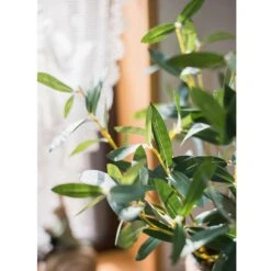 Artificial Faux Olive Leaf Stem -Eds Plant Shop artificial faux olive leaf stem 539919