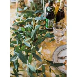 Artificial Faux Olive Leaf Stem -Eds Plant Shop artificial faux olive leaf stem 630120