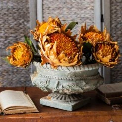 Artificial Flannel Sunflower Stem -Eds Plant Shop artificial flannel sunflower stem 765366