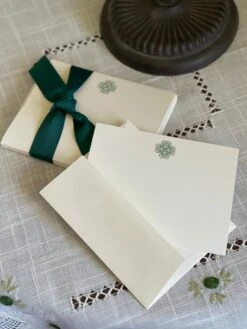 Boxed Celtic Knot Stationery - Irish Note Cards And Envelopes (10) -Eds Plant Shop boxed celtic knot stationery irish note cards and envelopes 10 797637