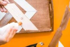 Chevron Wood Tray Kit -Eds Plant Shop chevron wood tray kit 432459