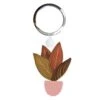 Chocolate Aglaonema Plant Acrylic Keychain -Eds Plant Shop chocolate aglaonema plant acrylic keychain 205256