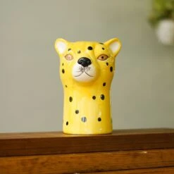 Decorative Ceramic Leopard Vase -Eds Plant Shop decorative ceramic leopard vase 432179