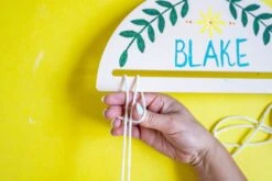 Dip Dyed Wall Hanging Kit | DIY Customizable Macramé Home Decor -Eds Plant Shop dip dyed wall hanging kit diy customizable macrame home decor 606202