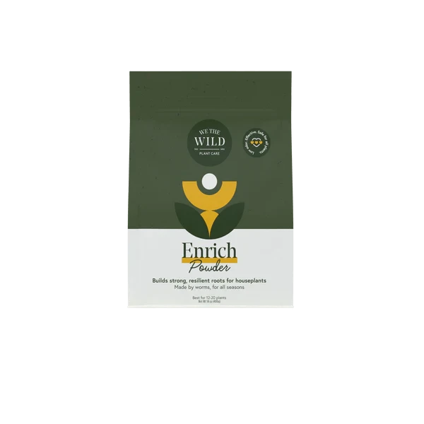 Enrich Powder - Houseplant Fertilizer By We The Wild (14 Oz) 3 Enrich Powder - Houseplant Fertilizer By We The Wild (14 Oz)