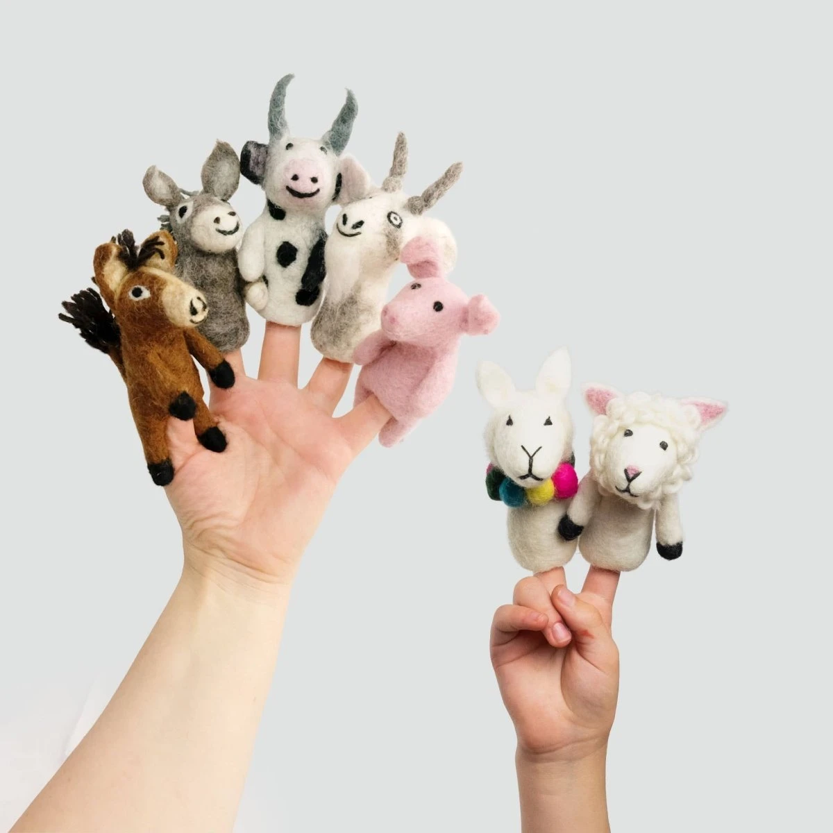 Finger Puppets - Barnyard Buddies 5 Finger Puppets - Barnyard Buddies - Image 3