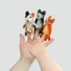Finger Puppets - Cats -Eds Plant Shop finger puppets cats 614654