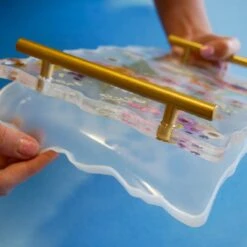 Floral Resin Serving Tray Kit 17 Floral Resin Serving Tray Kit -Eds Plant Shop floral resin serving tray kit 199672