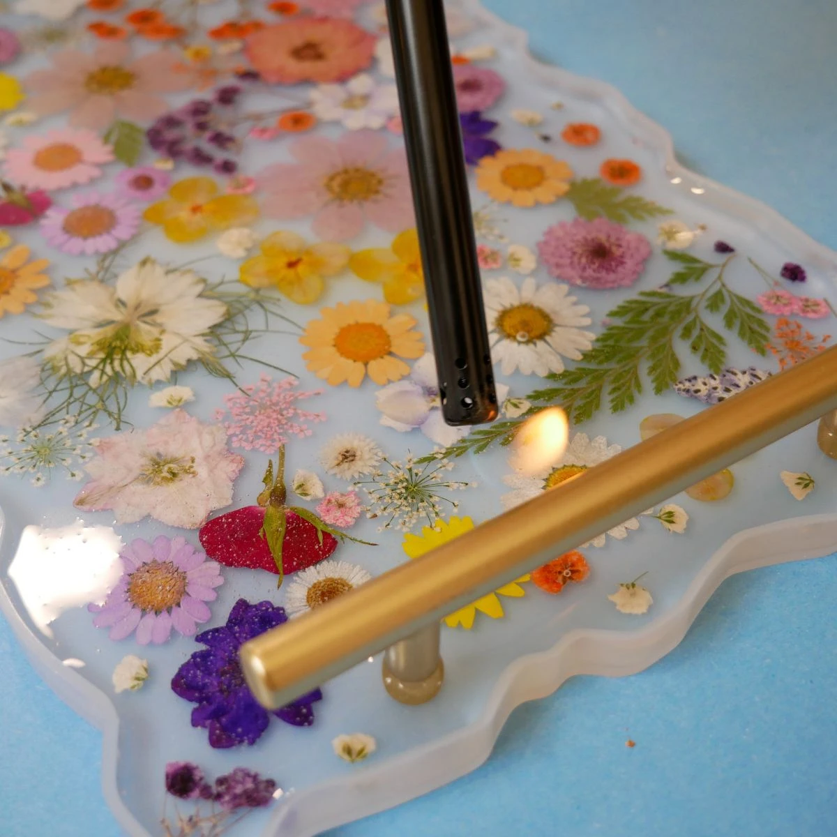 Floral Resin Serving Tray Kit 9 Floral Resin Serving Tray Kit - Image 7