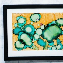 Framed Alcohol Ink & Yupo Paper Kit -Eds Plant Shop framed alcohol ink yupo paper kit 478735