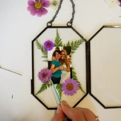 Framed Pressed Flowers Kit -Eds Plant Shop framed pressed flowers kit 693924