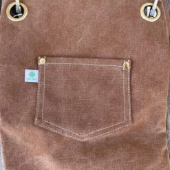 Gardening Apron - Waxed Canvas Apron With Pockets -Eds Plant Shop gardening apron waxed canvas apron with pockets 960843