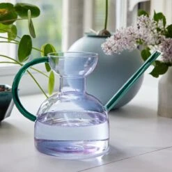 Glass Watering Can | Elegant, Multi-Functional Plant Care Tool -Eds Plant Shop glass watering can elegant multi functional plant care tool 579055