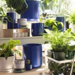 Glazed Ceramic Mini Planter Pot 3.25 Inch -Eds Plant Shop glazed ceramic mini planter pot 325 inch 784329