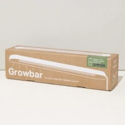 Growbar White LED Grow Light Fixture (Online Only) | Under Cabinet Or Shelf Mount -Eds Plant Shop growbar white led grow light fixture online only under cabinet or shelf mount 518813