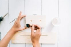 Hanging Mirror Shelf Kit -Eds Plant Shop hanging mirror shelf kit 158251