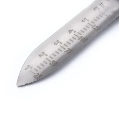 Hori Hori Garden Knife With Walnut Handle & Leather Sheath -Eds Plant Shop hori hori garden knife with walnut handle leather sheath 823893