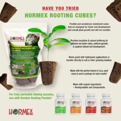 Hormex Rooting Cubes – Organic Peat & Coco Plugs For Cuttings & Seedlings 10 Hormex Rooting Cubes – Organic Peat & Coco Plugs For Cuttings & Seedlings -Eds Plant Shop hormex rooting cubes organic peat coco plugs for cuttings seedlings 1467140