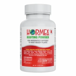 Hormex Rooting Powder #8 – 0.80% IBA Cloning Hormone For Semi-Hardwood Houseplants & Tree Cuttings
