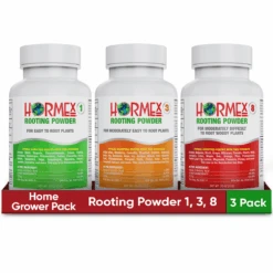 Hormex Rooting Powder Pack – #1, #3 & #8 IBA Cloning Kit For Softwood To Semi-Hardwood Cuttings