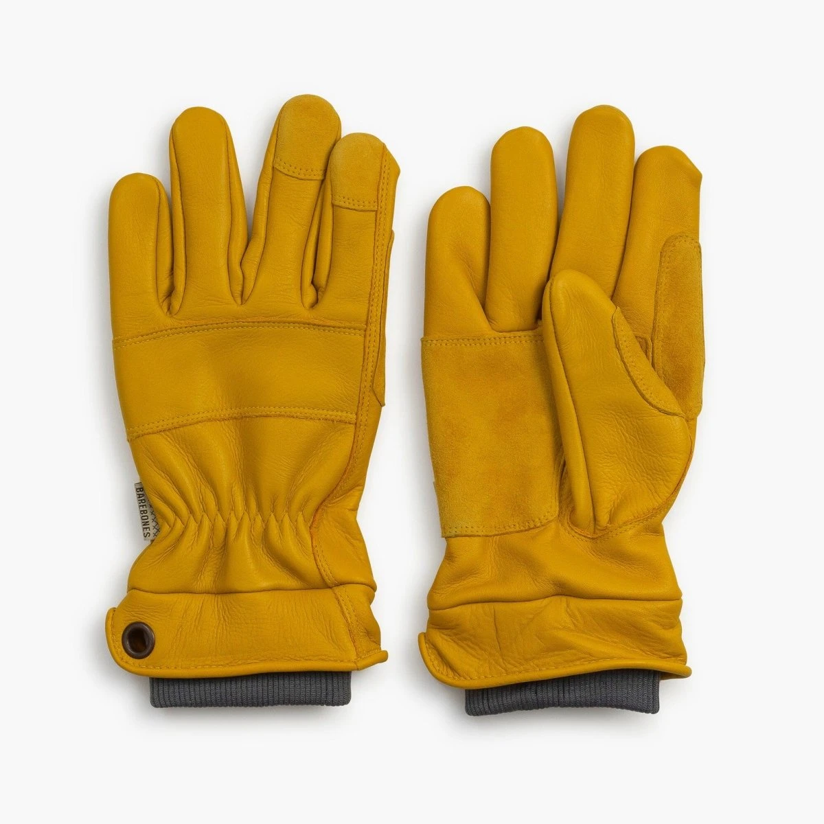 Barebones Kunar Glove: Premium All-Purpose Work Glove: Natural/Yellow 3 Barebones Kunar Glove: Premium All-Purpose Work Glove: Natural/Yellow