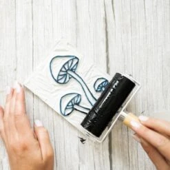 Linocut Printmaking Kit – Complete DIY Carving & Printing Set -Eds Plant Shop linocut printmaking kit complete diy carving printing set 636636