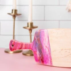 Marbled Resin Wood Board 14 Marbled Resin Wood Board -Eds Plant Shop marbled resin wood board 491295