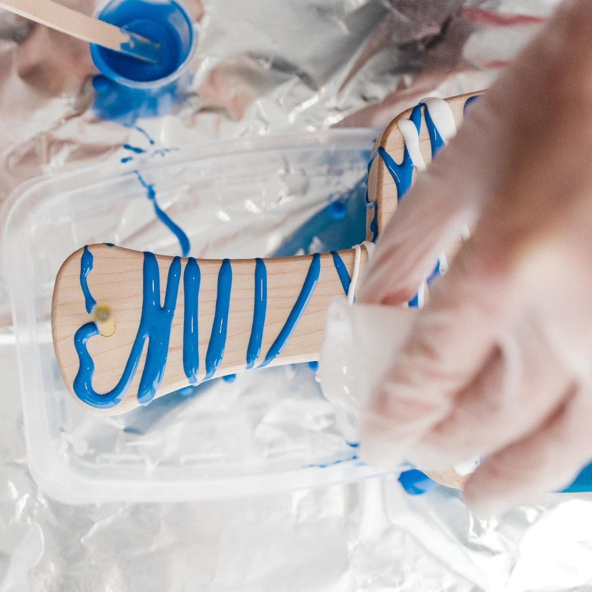 Marbled Resin Wood Board 6 Marbled Resin Wood Board - Image 4