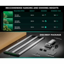 Mars Hydro FC4000-EVO 320W Smart LED Grow Light | Samsung LM301H Chips -Eds Plant Shop mars hydro fc4000 evo 320w smart led grow light samsung lm301h chips 382462